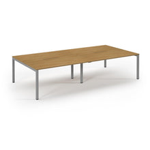 Load image into Gallery viewer, Connection 3200 Silver Oak Bench Desk