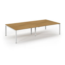 Load image into Gallery viewer, Connection 3200 Oak White Bench Desk