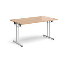 Load image into Gallery viewer, ProFold 1400 Silver Beech Folding Desk