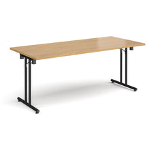 Load image into Gallery viewer, ProFold 1800 Black Oak Folding Desk
