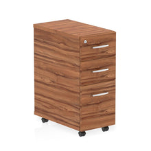 Load image into Gallery viewer, Walnut Narrow Desk Drawers