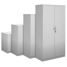 Load image into Gallery viewer, White Office Cupboards