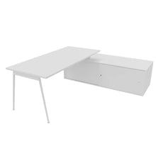 Load image into Gallery viewer, Symphony 180 Corner Desk White