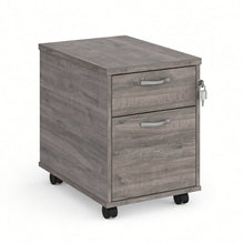 Load image into Gallery viewer, Connection Under Desk Drawer Unit with A4 Filing Capacity in Grey Oak Finish