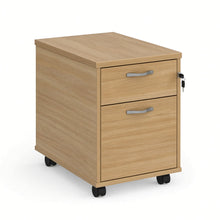 Load image into Gallery viewer, Connection Under Desk Drawer Unit with A4 Filing Capacity in Oak Finish