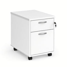 Load image into Gallery viewer, Connection Under Desk Drawer Unit with A4 Filing Capacity in White Finish