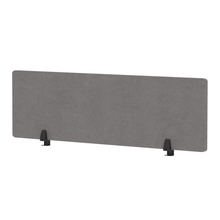 Load image into Gallery viewer, 1600 x 400mm Grey Desk Screen