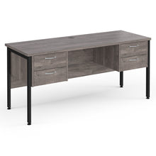 Load image into Gallery viewer, Maestro Office Desk for Home Grey Oak
