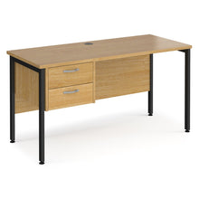 Load image into Gallery viewer, Maestro Study Desk with Storage Oak 

