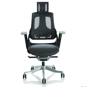 Adaptive Mesh Ergonomic Chair Front