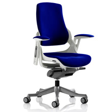 Load image into Gallery viewer, Adaptive White and Stelvia Blue Ergo Chair No Headrest
