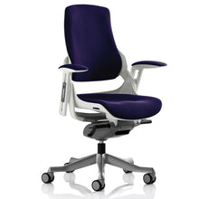 Load image into Gallery viewer, Adaptive White and Tansy Purple Ergo Chair No Headrest
