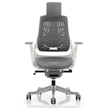 Load image into Gallery viewer, Adaptive Ergo Chair White and Grey Front
