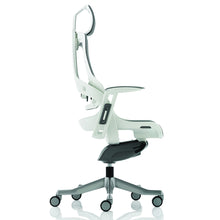Load image into Gallery viewer, Adaptive Ergo Chair White and Grey Side
