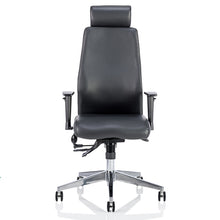 Load image into Gallery viewer, Ascent Leather Reclining Office Chair Front
