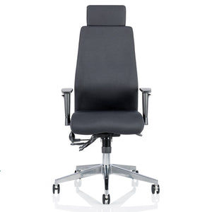 Ascent Fabric Reclining Office Chair Front