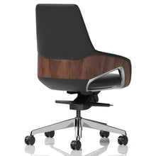 Load image into Gallery viewer, Astor Black Office Chair Back
