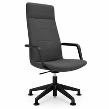 Load image into Gallery viewer, Aura Fabric Executive Chair (No Wheels) in Anthracite Upholstery
