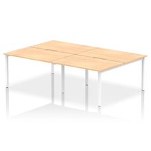 Load image into Gallery viewer, Evolve 2400 Maple White Bench Desk
