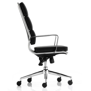 Beaumont Executive Leather Chair Side