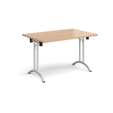 Load image into Gallery viewer, Adaptive 1200 Silver Beech Foldable Desk
