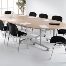 Load image into Gallery viewer, Pivot Pro Semi Circle Desk Room Shot
