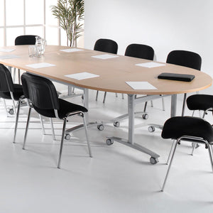 Pivot Pro Semi Circle Desk Room Shot