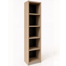 Load image into Gallery viewer, Roma Single Office Shelving Unit Elm &amp; Shadow Grey
