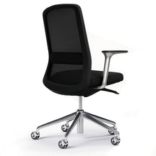 Load image into Gallery viewer, Embrace Task Chair in Black (Rear View)
