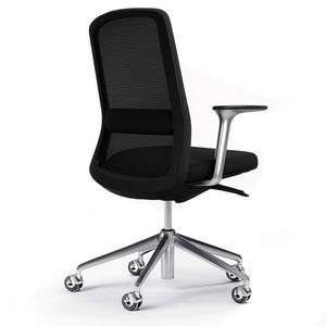Embrace Task Chair in Black (Rear View)