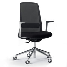 Load image into Gallery viewer, Embrace Task Chair in Black (Front View)
