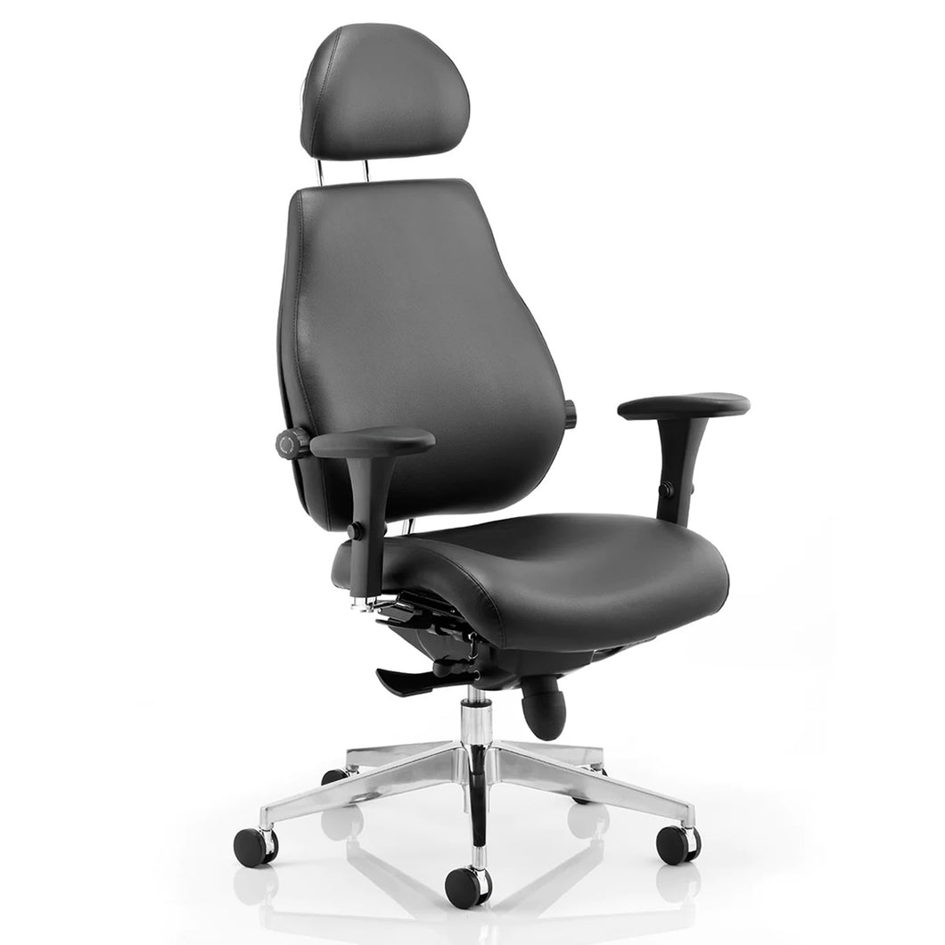 Embrace Leather Orthopaedic Office Chair