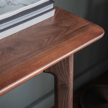 Load image into Gallery viewer, Ezra Real Walnut Desk Detail
