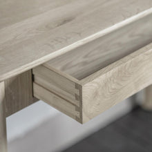 Load image into Gallery viewer, Farningham Grey Oak Desk Dovetail Joints
