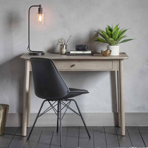 Farningham Grey Oak Desk Room Shot