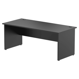 Impulse 1800 Black Panel Office Desk