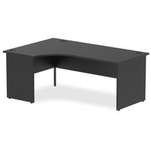 Load image into Gallery viewer, 180cm Black L Shaped Office Desk Left Hand
