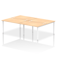 Load image into Gallery viewer, Dynamic Impulse 2400 Maple White Bench Desk
