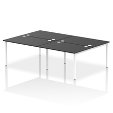 Load image into Gallery viewer, Dynamic Impulse 2400 Black White Bench Desk
