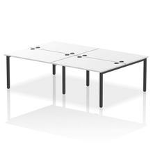 Load image into Gallery viewer, Dynamic Impulse 2400 White Black Bench Desk
