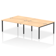 Load image into Gallery viewer, Dynamic Impulse 2800 Maple Black Bench Desk
