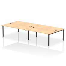 Load image into Gallery viewer, Dynamic Impulse 3600 Maple Black Bench Desk
