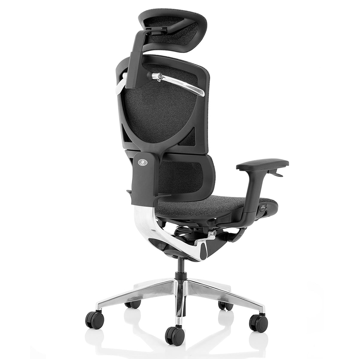 Kinetic Grey Ergonomic Chair Side