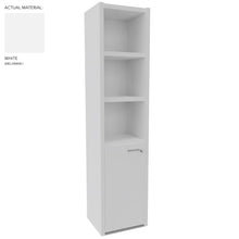 Load image into Gallery viewer, Roma Single Office Cabinet in White Finish (Left Hand Opening)
