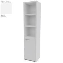 Load image into Gallery viewer, Roma Single Office Cabinet in White Finish (Right Hand Opening)
