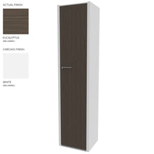 Load image into Gallery viewer, Roma Single Office Cupboard in  White &amp; Eucalyptus Finish (Right Hand Opening)

