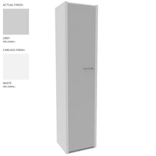 Load image into Gallery viewer, Roma Single Office Cupboard In White &amp; Grey Finish
