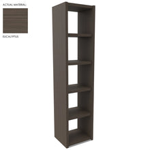 Load image into Gallery viewer, Roma Single Office Shelving Unit Eucalyptus with Open Back
