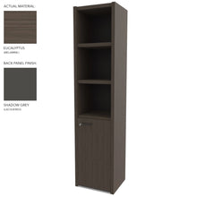 Load image into Gallery viewer, Roma Single Office Cabinet in Eucalyptus &amp; Shadow Grey Finish (Right Hand Opening)
