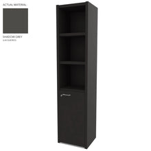 Load image into Gallery viewer, Roma Single Office Cabinet in Shadow Grey Finish (Right Hand Opening)
